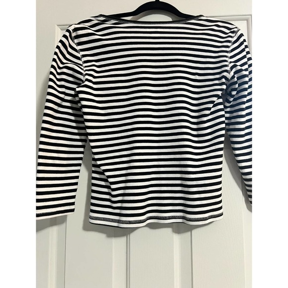 Oleg Cassini Stripped shirt | Size PM - Picture 3 of 3